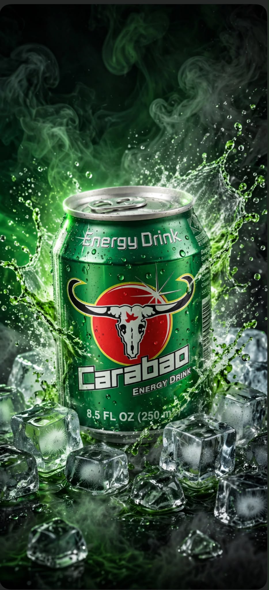 Carabao Energy Drink - - مشروب طاقة كاربو ابو قرون