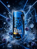 مشروب ريتا بلو |Rita Blue | Electric Blueberry Chill