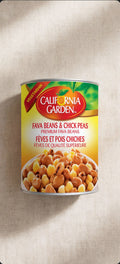 California Garden Fava Beans & Chick Peas - Premium 450g