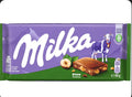 Milka Hazelnuts Chocolate - شوكولاتة ميلكا بالبندق 90g - Alune