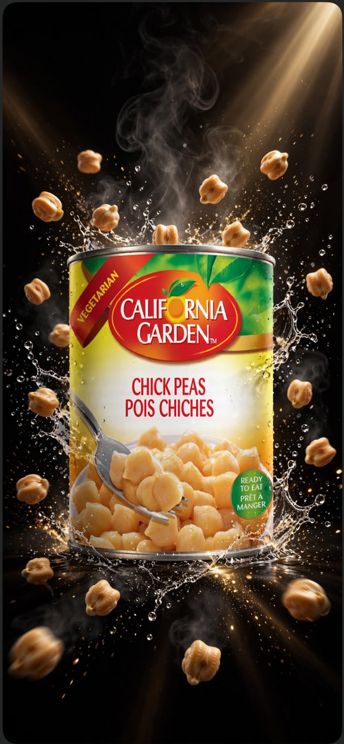 California Garden Chick Peas 400g – Ready to Eat Vegetarian