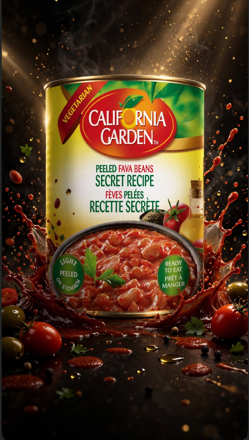 California Garden Peeled Fava Beans Secret Recipe 400g – Light on Stomach
