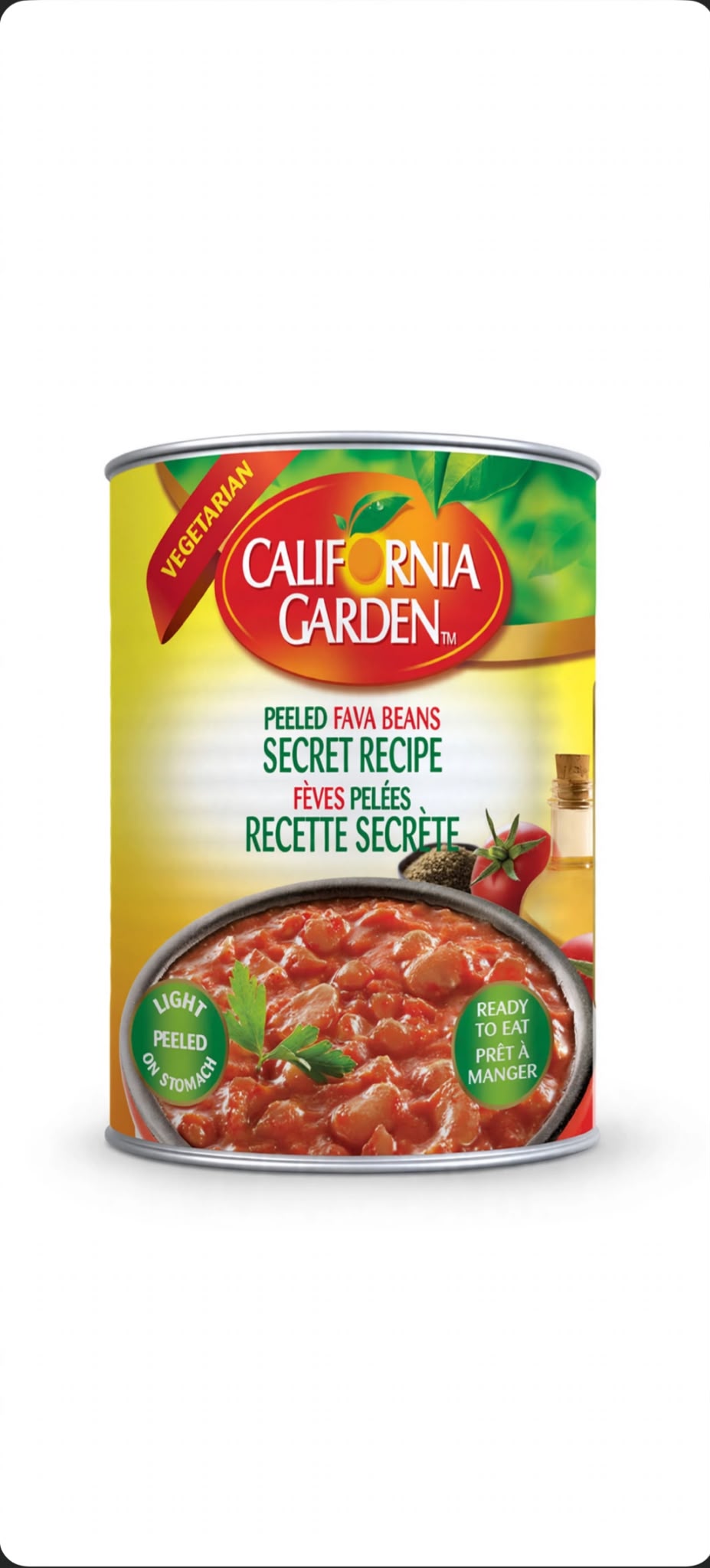 California Garden Peeled Fava Beans Secret Recipe 400g – Light on Stomach